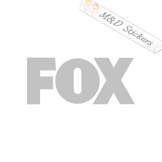 FOX Channel Logo (4.5" - 30") Vinyl Decal in Different colors & size for Cars/Bikes/Windows