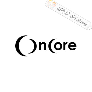 OnCore golf balls Logo (4.5" - 30") Vinyl Decal in Different colors & size for Cars/Bikes/Windows