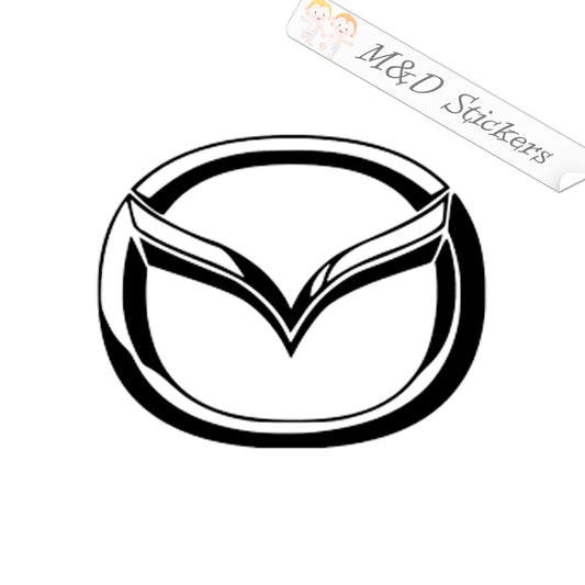 Mazda Cars Logo (4.5" - 30") Vinyl Decal in Different colors & size for Cars/Bikes/Windows