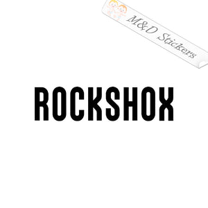 RockShox Bicycles forks Logo (4.5" - 30") Vinyl Decal in Different colors & size for Cars/Bikes/Windows