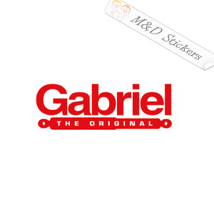Gabriel shocks Logo (4.5" - 30") Vinyl Decal in Different colors & size for Cars/Bikes/Windows