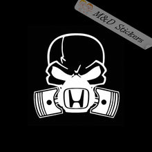 Honda Skull Mask (4.5" - 30") Vinyl Decal in Different colors & size for Cars/Bikes/Windows
