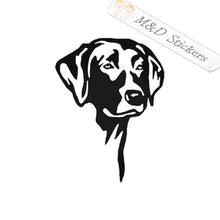 Labrador retriever Dog (4.5" - 30") Vinyl Decal in Different colors & size for Cars/Bikes/Windows