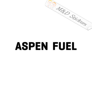 Aspen Fuel (4.5" - 30") Vinyl Decal in Different colors & size for Cars/Bikes/Windows