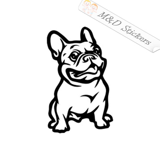 French Bulldog Dog (4.5" - 30") Vinyl Decal in Different colors & size for Cars/Bikes/Windows