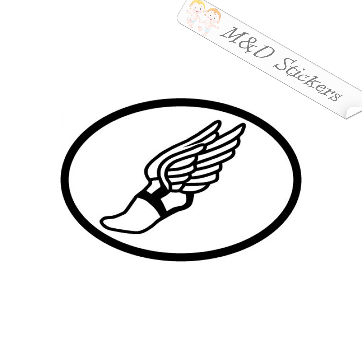 Track And Field running Symbol (4.5" - 30") Vinyl Decal in Different colors & size for Cars/Bikes/Windows