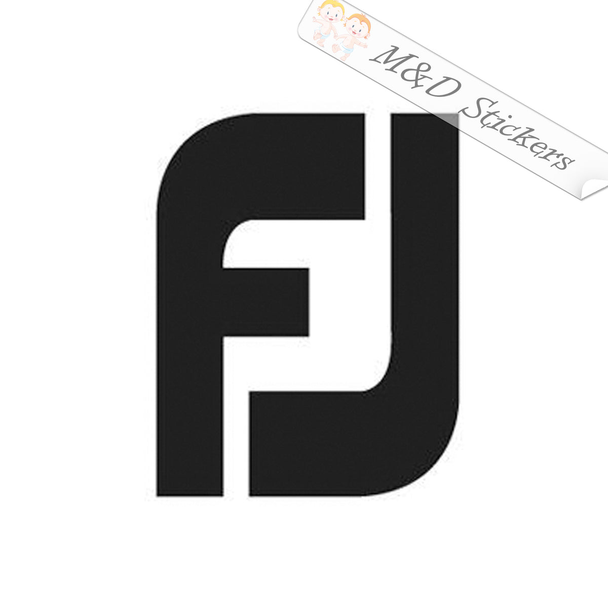 FootJoy Golf Shoes Logo (4.5" 30") Vinyl Decal in Different colors
