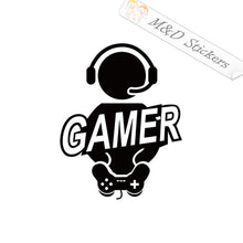 2x Gamer Vinyl Decal Sticker Different colors & size for Cars/Bikes/Windows