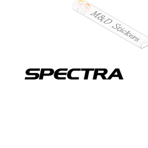 KIA Spectra script (4.5" - 30") Vinyl Decal in Different colors & size for Cars/Bikes/Windows