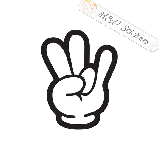 2x Shocker Vinyl Decal Sticker Different colors & size for Cars/Bikes/Windows