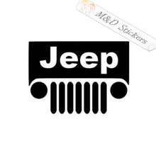 Jeep Logo (4.5" - 30") Vinyl Decal in Different colors & size for Cars/Bikes/Windows