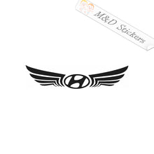 Hyundai wings (4.5" - 30") Vinyl Decal in Different colors & size for Cars/Bikes/Windows