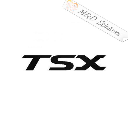 Acura TSX script (4.5" - 30") Vinyl Decal in Different colors & size for Cars/Bikes/Windows