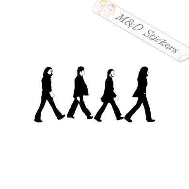 2x The Beatles The Liverpool four Vinyl Decal Sticker Different colors & size for Cars/Bike