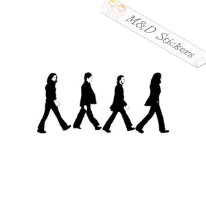 2x The Beatles The Liverpool four Vinyl Decal Sticker Different colors & size for Cars/Bike