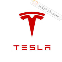 2x Tesla logo Decal Sticker Different colors & size for Cars/Bikes/Windows