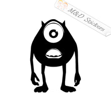 Mike Wazowski Monsters Inc. (4.5" - 30") Vinyl Decal in Different colors & size for Cars/Bikes/Windows