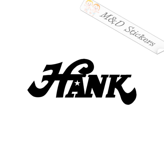 Hank Williams Jr Logo (4.5" - 30") Vinyl Decal in Different colors & size for Cars/Bikes/Windows