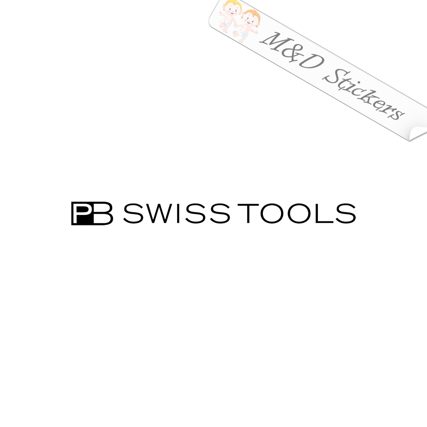 PB Swiss tools Logo (4.5" - 30") Vinyl Decal in Different colors & size for Cars/Bikes/Windows