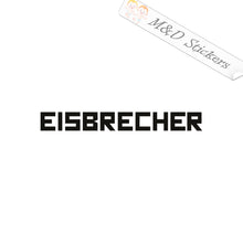 Eisbrecher Logo (4.5" - 30") Vinyl Decal in Different colors & size for Cars/Bikes/Windows