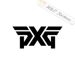 PXG golf Logo (4.5" - 30") Vinyl Decal in Different colors & size for Cars/Bikes/Windows