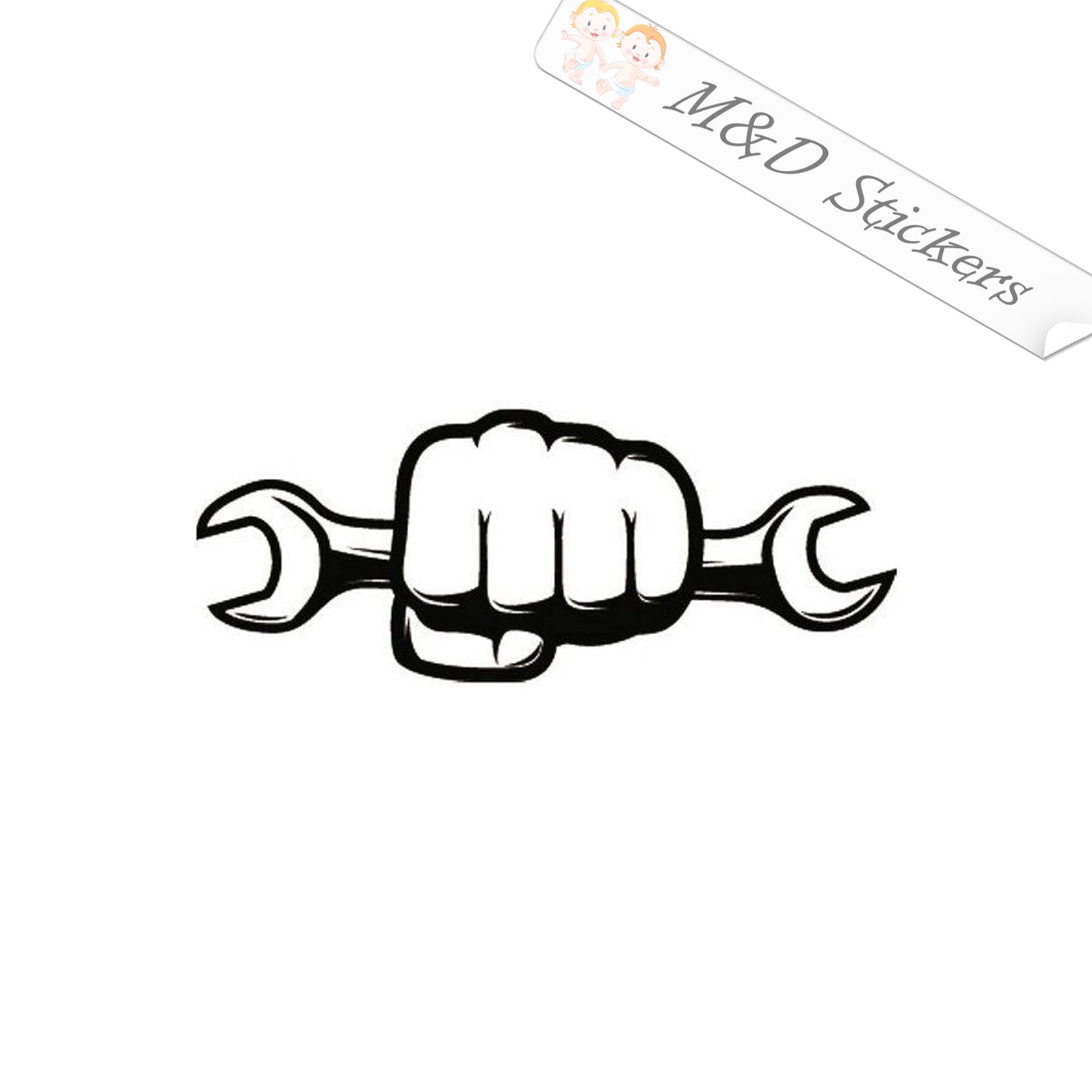 2x Built Handmade Vinyl Decal Sticker Different colors & size for Cars/Bikes/Windows