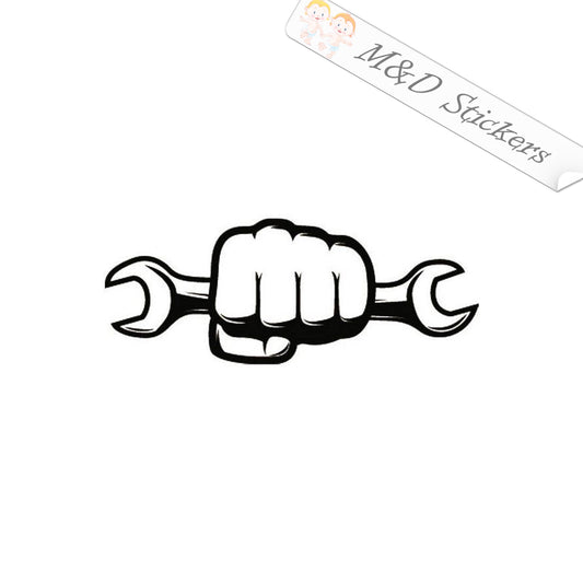 2x Built Handmade Vinyl Decal Sticker Different colors & size for Cars/Bikes/Windows