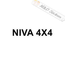 2x Niva 4x4 Vinyl Decal Sticker Different colors & size for Cars/Bikes/Windows