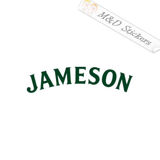 Jameson Logo (4.5" - 30") Vinyl Decal in Different colors & size for Cars/Bikes/Windows