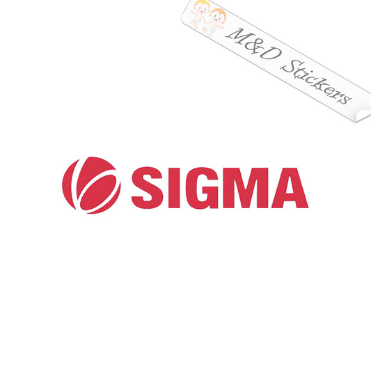 Sigma elevators logo (4.5" - 30") Vinyl Decal in Different colors & size for Cars/Bikes/Windows