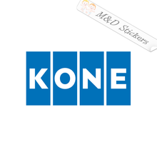 KONE elevators logo (4.5" - 30") Vinyl Decal in Different colors & size for Cars/Bikes/Windows