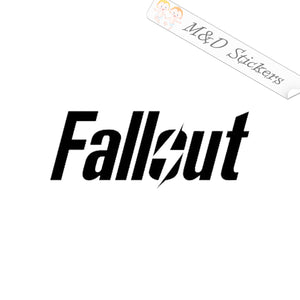 Fallout Video Game (4.5" - 30") Vinyl Decal in Different colors & size for Cars/Bikes/Windows