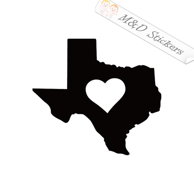 Texas State Shape Home Love Heart (4.5