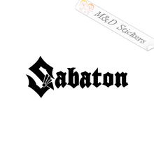 Sabaton Music band Logo (4.5" - 30") Vinyl Decal in Different colors & size for Cars/Bikes/Windows