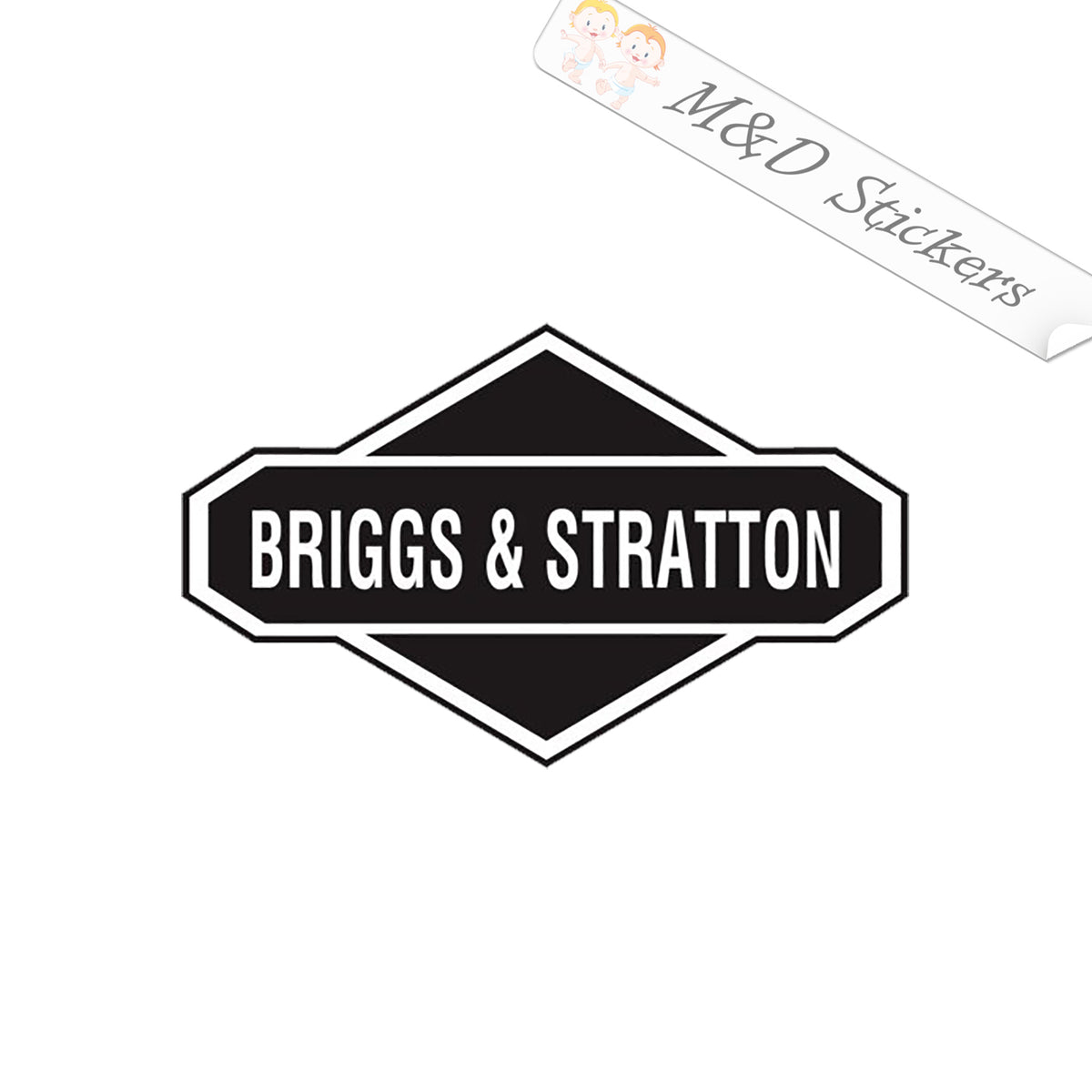 Autocollants Briggs & Stratton Pré-WW2 Avec Bain D'huile Unifiée - Foto 4