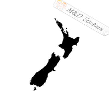 New Zealand Country shape (4.5" - 30") Decal in Different colors & size for Cars/Bikes/Windows