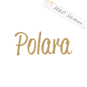 Polara golf balls Logo (4.5" - 30") Vinyl Decal in Different colors & size for Cars/Bikes/Windows
