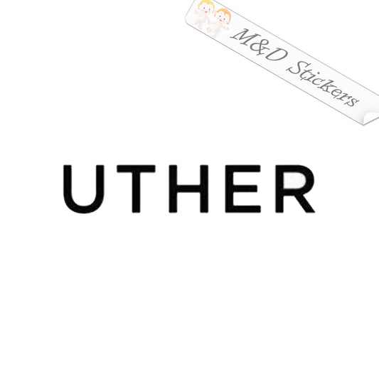 Uther golf balls Logo (4.5" - 30") Vinyl Decal in Different colors & size for Cars/Bikes/Windows