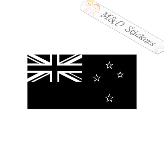 New Zealand Flag (4.5" - 30") Decal in Different colors & size for Cars/Bikes/Windows