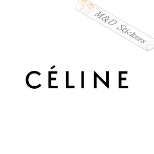 Celine sunglasses Logo (4.5" - 30") Vinyl Decal in Different colors & size for Cars/Bikes/Windows