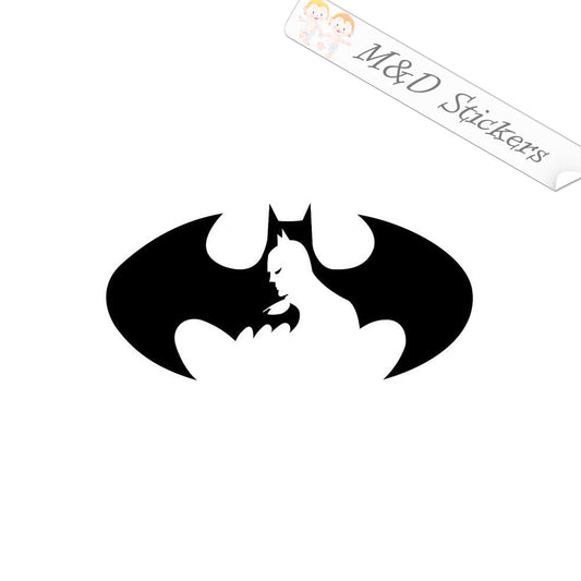 2x Batman Vinyl Decal Sticker Different colors & size for Cars/Bikes/Windows