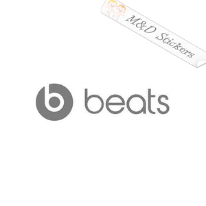 2x Beats by Dr. Dre Vinyl Decal Sticker Different colors & size for Cars/Bikes/Windows