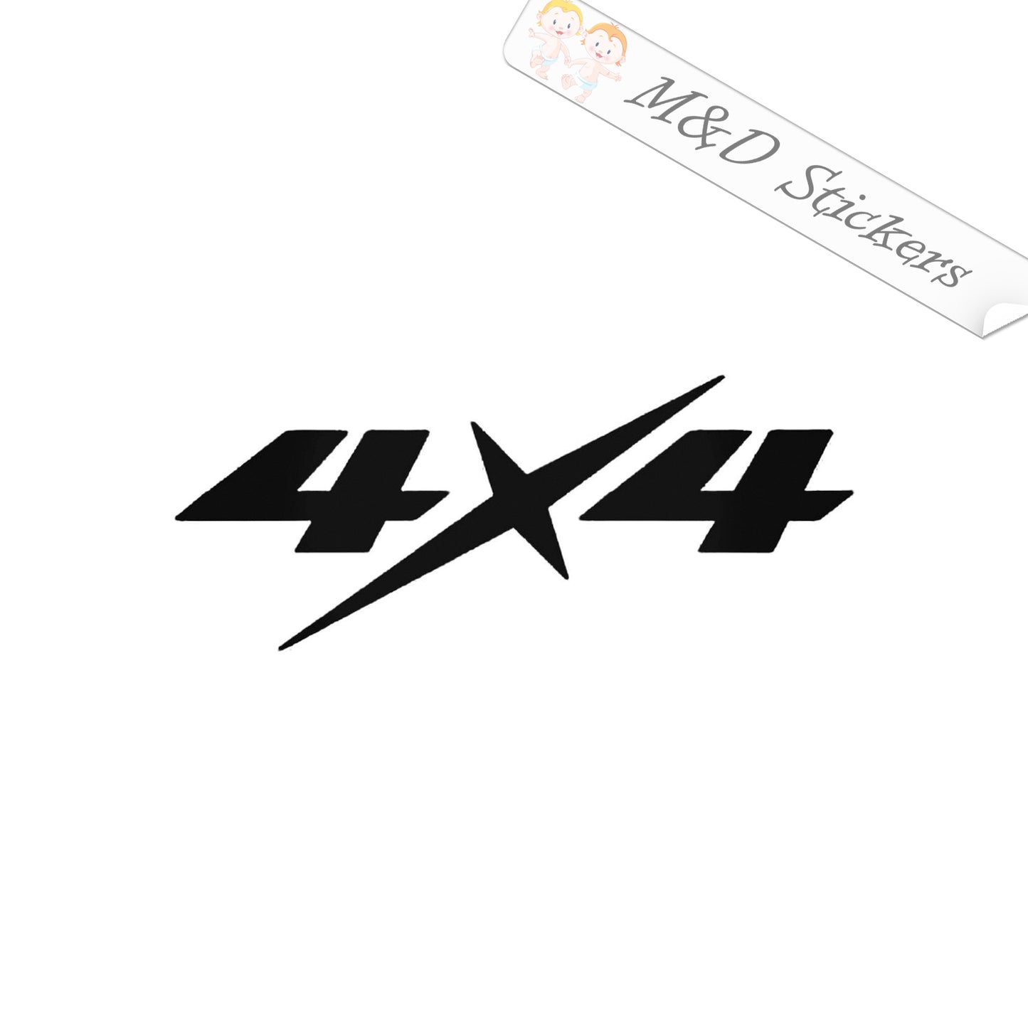 4x4 OffRoad Vinyl Decal Sticker Different colors & size for Cars/Trucks/SUVs/Windows