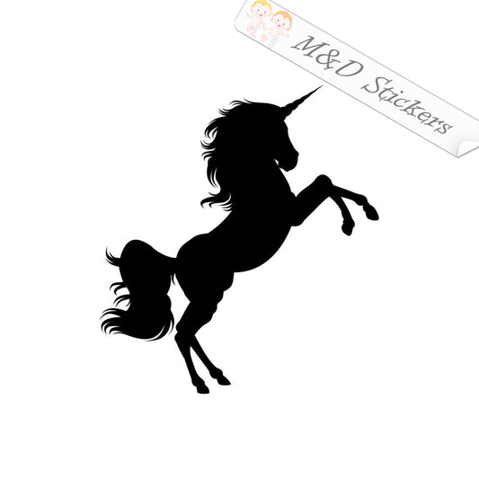 2x Unicorn Vinyl Decal Sticker Different colors & size for Cars/Bikes/Windows