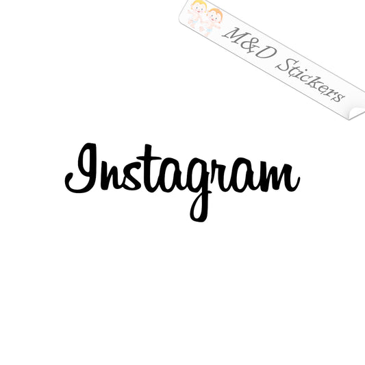 2x Instagram Logo Vinyl Decal Sticker Different colors & size for Cars/Bikes/Windows