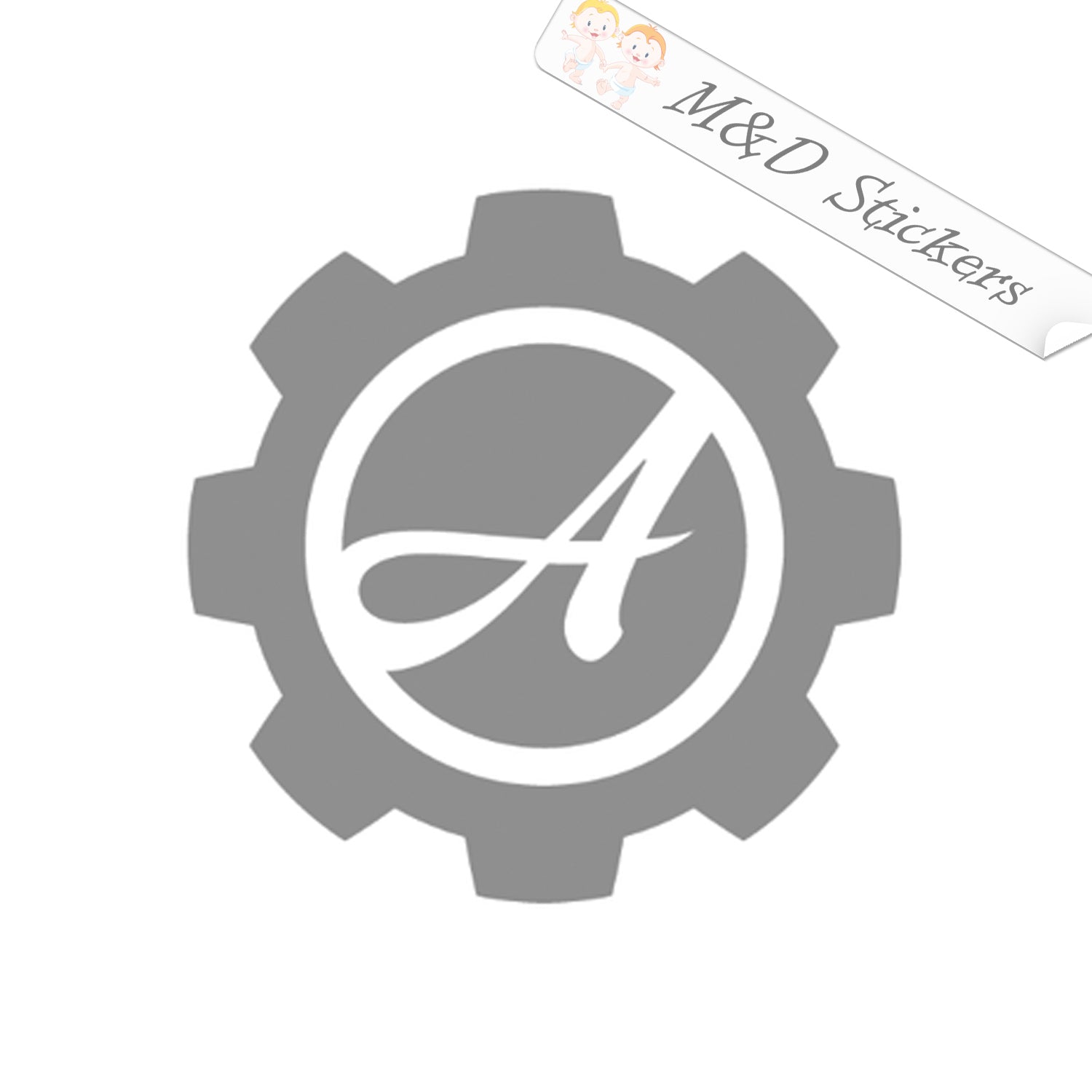 2x Ariens Logo Vinyl Decal Sticker Different colors & size for Cars/Bi ...