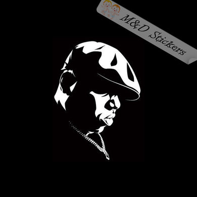 2x The Notorious B.I.G Vinyl Decal Sticker Different colors & size for Cars/Bikes/Windows