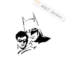 2x Batman and Robin Vinyl Decal Sticker Different colors & size for Cars/Bikes/Windows