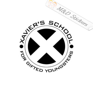 2x X-men Xaviers school Logo Vinyl Decal Sticker Different colors & size for Cars/Bikes/Windows