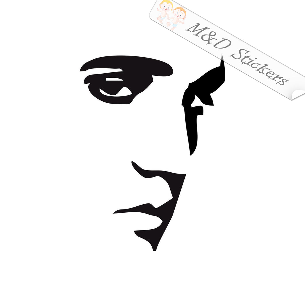 2x Elvis Presley Vinyl Decal Sticker Different colors & size for Cars/Bikes/Windows